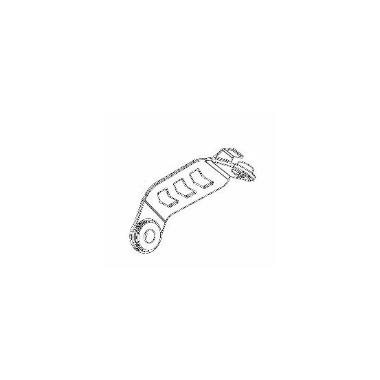 Patte de fixation AKRAPOVIC - YAMAHA 900 MT-09 2021-