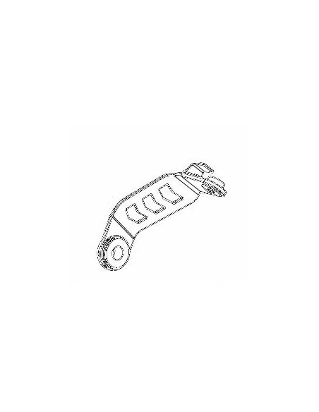 Patte de fixation AKRAPOVIC - YAMAHA 900 MT-09 2021-