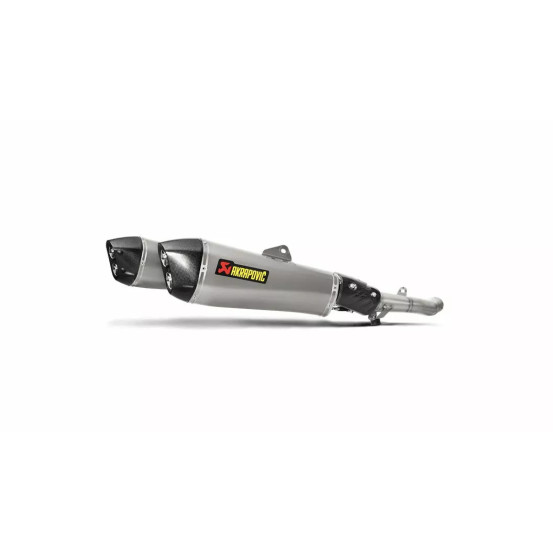 Silencieux de remplacement côté droit AKRAPOVIC M-HZAA00302T/1