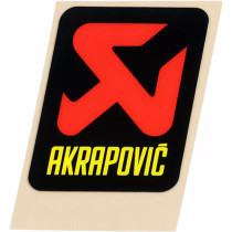 Sticker générique de remplacement AKRAPOVIC P-VST3PO - 60x57mm