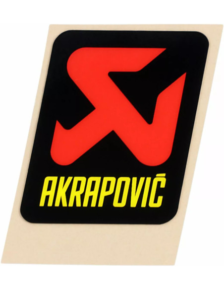 Sticker générique de remplacement AKRAPOVIC P-VST3PO - 60x57mm