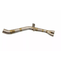 Tube intermédiaire AKRAPOVIC - Inox - YAMAHA 300 MT-03 2016- / 300 YZF-R3 2015-