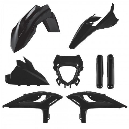 Kit plastiques - Noir - POLISPORT Beta RR X-PRO 2025