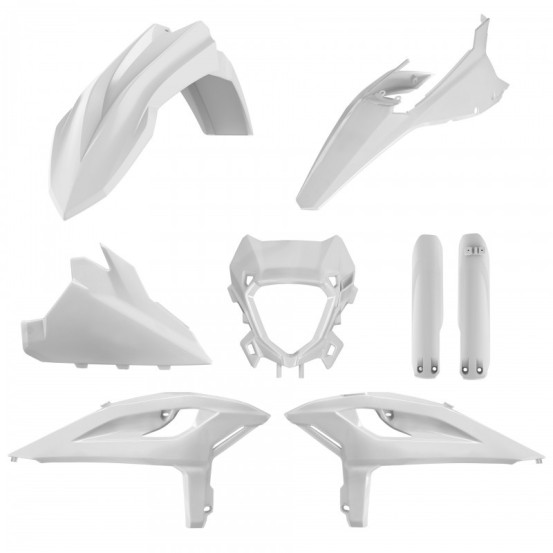 Kit plastiques - Blanc - POLISPORT Beta RR X-PRO 2025
