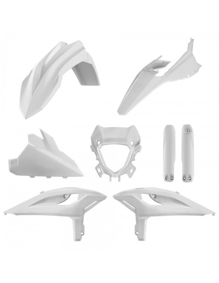 Kit plastiques - Blanc - POLISPORT Beta RR X-PRO 2025