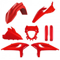 Kit plastiques - Rouge - POLISPORT Beta RR X-PRO 2025