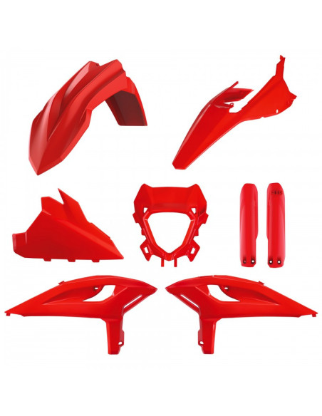 Kit plastiques - Rouge - POLISPORT Beta RR X-PRO 2025