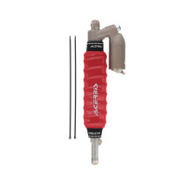 Chaussette d'amortisseur ACERBIS Rouge motos Japonnaises