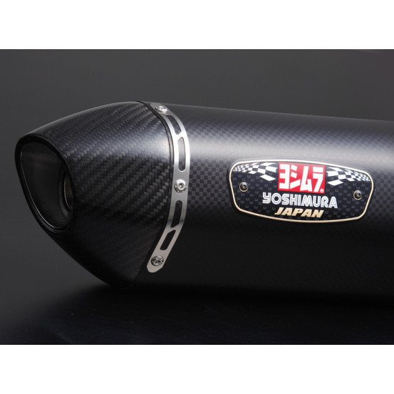 Silencieux YOSHIMURA R-77J - Metal Magic & carbone - SUZUKI 650 SV 2017-2024