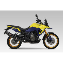 Silencieux YOSHIMURA R-77J - Norme Euro5 - Carbone - Suzuki 800 V-STROM DE 2023- 2