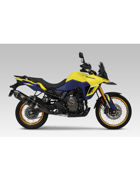 Silencieux YOSHIMURA R-77J - Norme Euro5 - Carbone - Suzuki 800 V-STROM DE 2023-