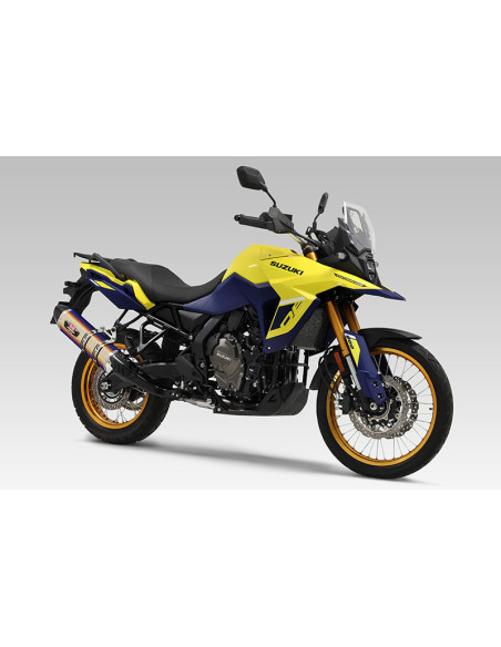 Silencieux YOSHIMURA R-77J - Norme Euro5 - Titane & carbone - Suzuki 800 V-STROM DE 2023-