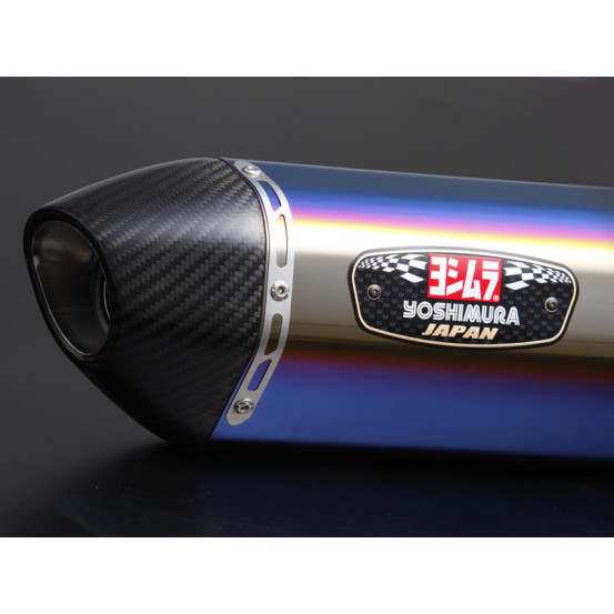 Silencieux YOSHIMURA R-77S - Norme Euro5 - Titane & carbone - SUZUKI 1000 GSX-S 2021-