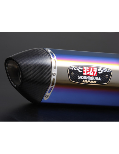 Silencieux YOSHIMURA R-77S - Norme Euro5 - Titane & carbone - SUZUKI 1000 GSX-S 2021-
