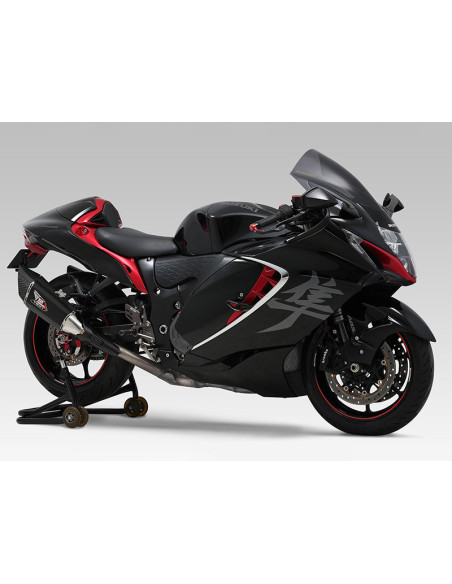 Silencieux YOSHIMURA R-11Sq R - Norme Euro5 - Metal Magic & carbone - SUZUKI 1300 HAYABUSA 2021-