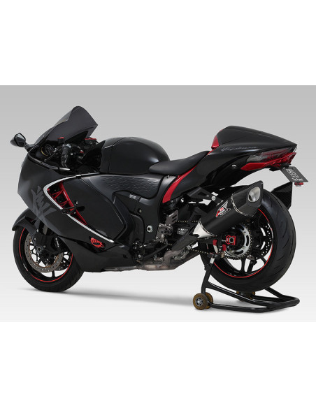 Silencieux YOSHIMURA R-11Sq R - Norme Euro5 - Metal Magic & carbone - SUZUKI 1300 HAYABUSA 2021-