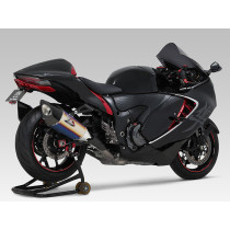 Silencieux YOSHIMURA R-11Sq R - Norme Euro5 - Titane & carbone - SUZUKI 1300 HAYABUSA 2021-