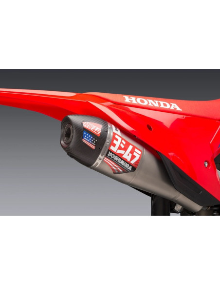Silencieux YOSHIMURA RS-12 Signature Series - Inox & Titane - HONDA 450 CRF-R 2025-