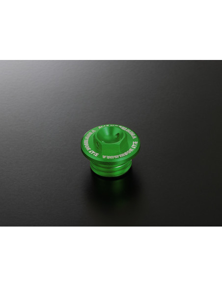 Bouchon de carter d'huile vert YOSHIMURA - M30 x 1,5