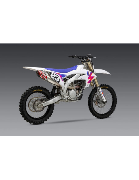 Silencieux YOSHIMURA RS-4 Signature Series - Inox & carbone - YAMAHA 250 YZF 2024-
