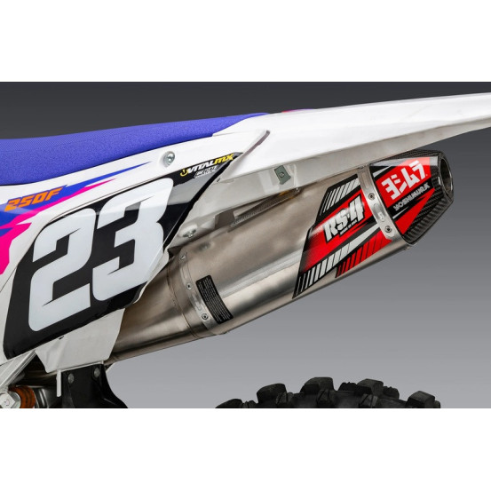 Silencieux YOSHIMURA RS-4 Signature Series - Inox & carbone - YAMAHA 250 YZF 2024-