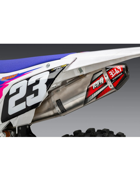 Silencieux YOSHIMURA RS-4 Signature Series - Inox & carbone - YAMAHA 250 YZF 2024-