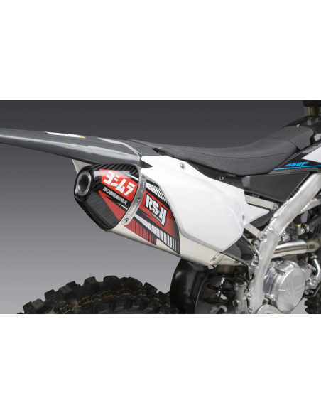 Silencieux YOSHIMURA RS-4 Signature Series - Inox & carbone - YAMAHA 250 YZF 2018-2022