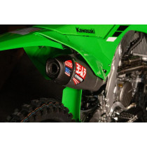 Ligne complète YOSHIMURA RS-12 Signature Series - Inox & carbone - KAWASAKI 250 KXF 2025- 2