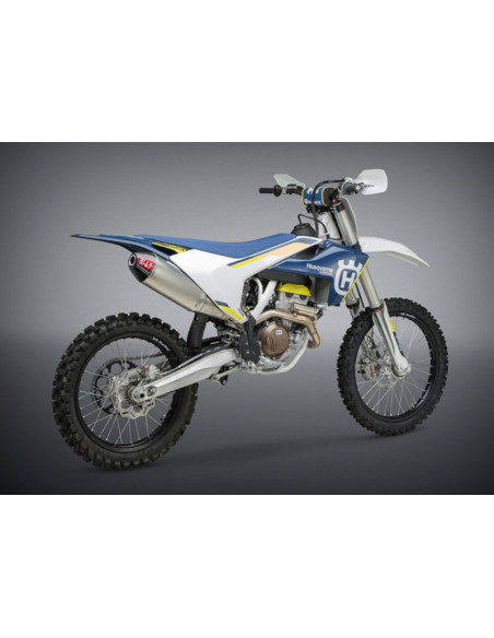 Silencieux YOSHIMURA RS4 Signature Serie - Inox & carbone - HUSQVARNA 250 FC - KTM 250 SX-F 2016-2018