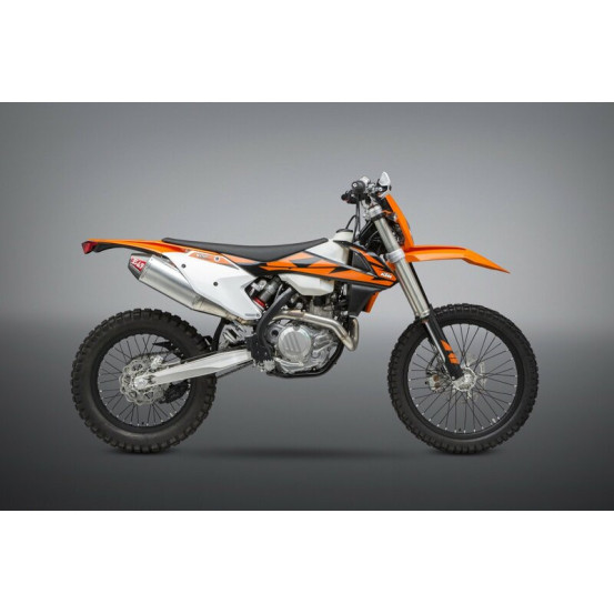Silencieux YOSHIMURA RS4 Signature Serie - Inox & carbone - HUSQVARNA 450 FC - KTM 450 SX-F 2016-2018