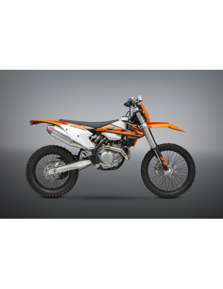 Silencieux YOSHIMURA RS4 Signature Serie - Inox & carbone - HUSQVARNA 450 FC - KTM 450 SX-F 2016-2018