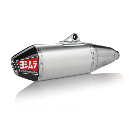 Silencieux YOSHIMURA RS4 Signature Serie - Inox & carbone - HUSQVARNA 450 FC - KTM 450 SX-F 2016-2018