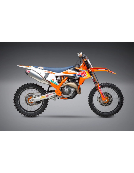 Silencieux YOSHIMURA RS4 Signature Serie - Inox & carbone - GAS GAS - HUSQVARNA - KTM