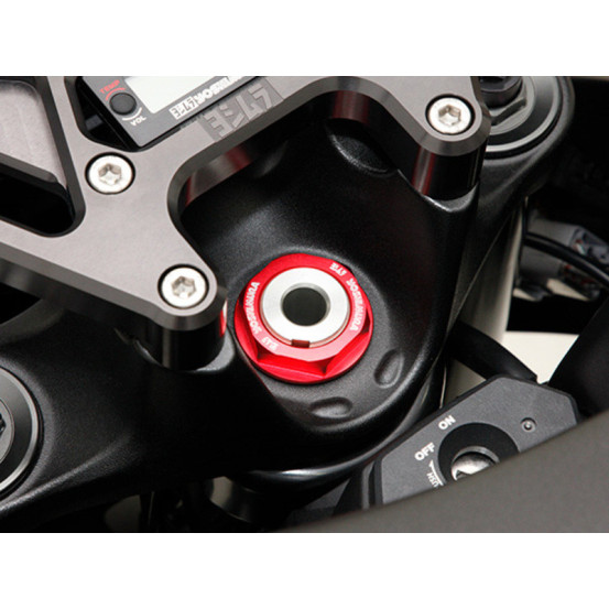 Ecrou de colonne de direction rouge YOSHIMURA - M28