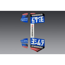Jeu de stickers silencieux YOSHIMURA RS-12 - Bleu