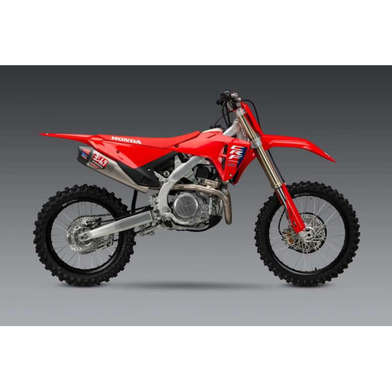 Ligne complète YOSHIMURA USA RS-12 Signature Series - Inox & Titane - HONDA 450 CRF-R 2025-2026