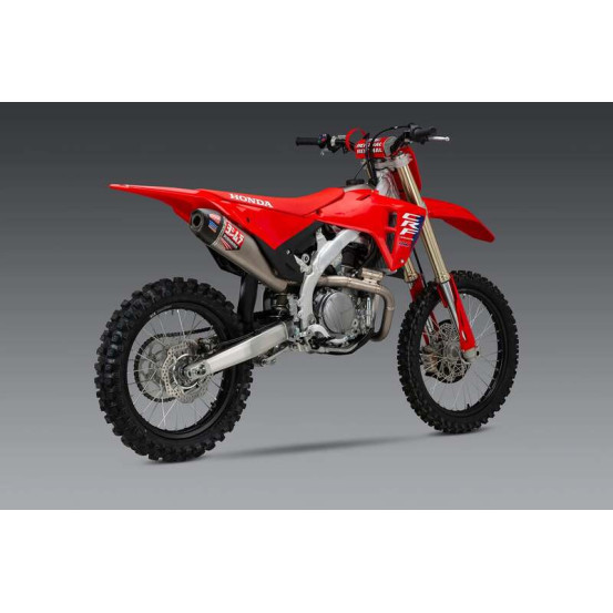 Ligne complète YOSHIMURA USA RS-12 Signature Series - Inox & Titane - HONDA 450 CRF-R 2025-2026