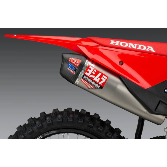Ligne complète YOSHIMURA USA RS-12 Signature Series - Inox & Titane - HONDA 450 CRF-R 2025-2026