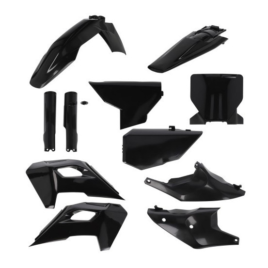 Kit plastiques complet - Noir -  ACERBIS Husqvarna TC FC 2023 TE FE 2024