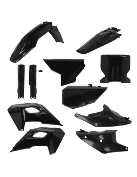 Kit plastiques complet - Noir -  ACERBIS Husqvarna TC FC 2023 TE FE 2024