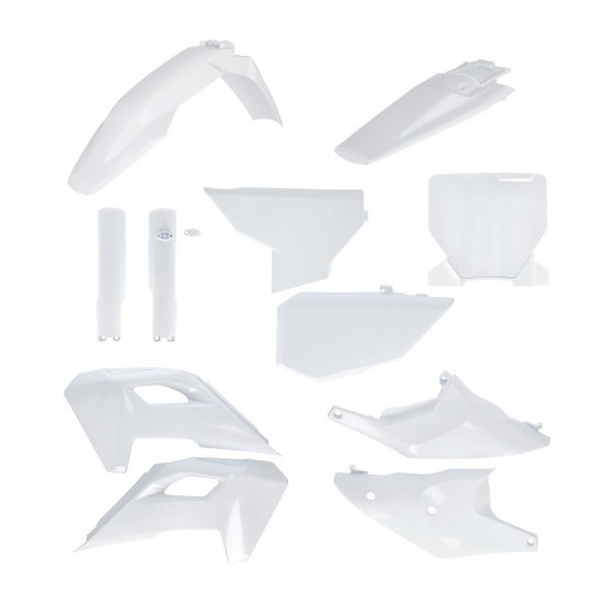 Kit plastiques complet - Blanc - ACERBIS Husqvarna TC FC 2023 TE FE 2024