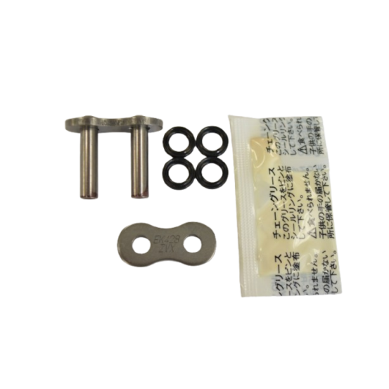 Attache à riveter acier 428 ZVX QX-Ring EK CHAIN