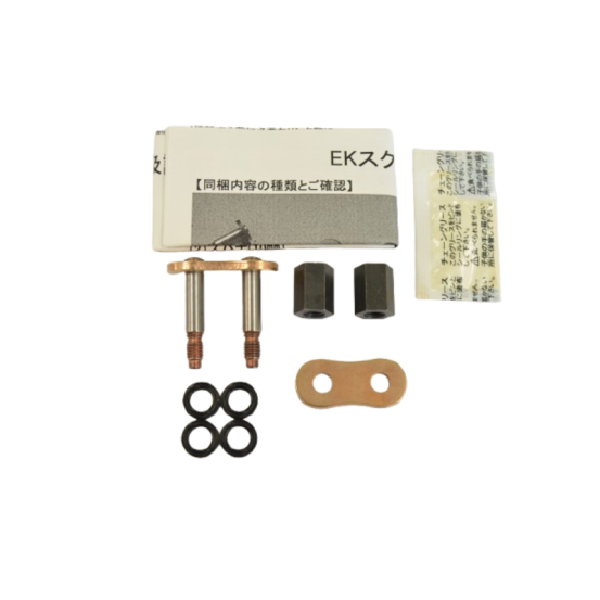Attache rapide or 520 SRX2 QX-Ring EK CHAIN - Attache à riveter sans outil