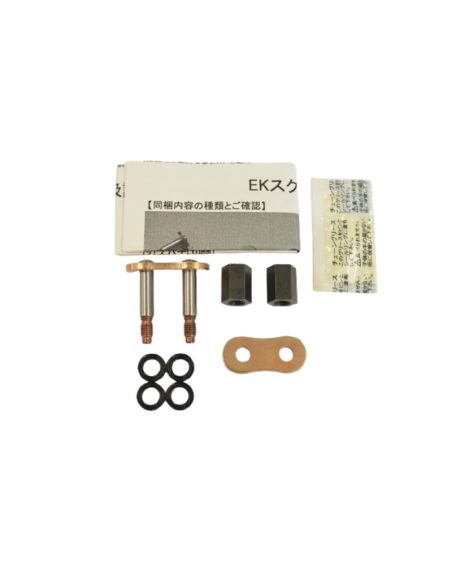 Chaine 520 or EK CHAIN SRX2 QX-Ring - Attache à riveter sans outil