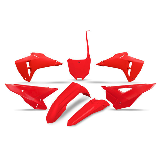 Kit plastiques restylé 2025 - Rouge - UFO HONDA 250 CRF-R 2022 450 CRF-R 2021