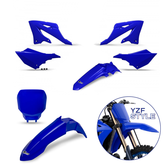 Kit plastiques Restylé YZF - Origine - UFO Yamaha 125 250 YZ 2022-2025