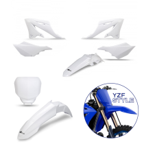 Kit plastiques Restylé YZF - Blanc - UFO Yamaha 125 250 YZ 2022-2025