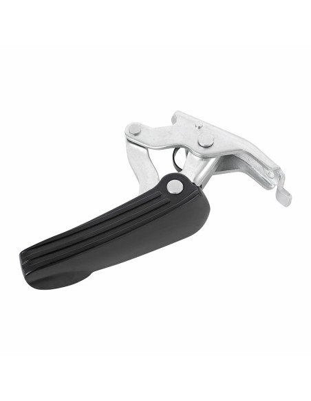 Repose pied passager droit origine Piaggio 125 / 300 GTS Noir mat après 2003
