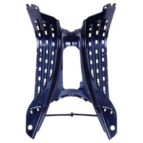 Carénage marche pied / plancher origine Piaggio 50 / 125 Vespa Primavera / Sprint après 2013 Bleu 289 / a 2