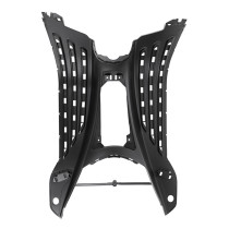 Carénage marche pied / plancher origine Piaggio 50 / 125 Vespa Primavera / Sprint après 2013 Noir 99 / c 2